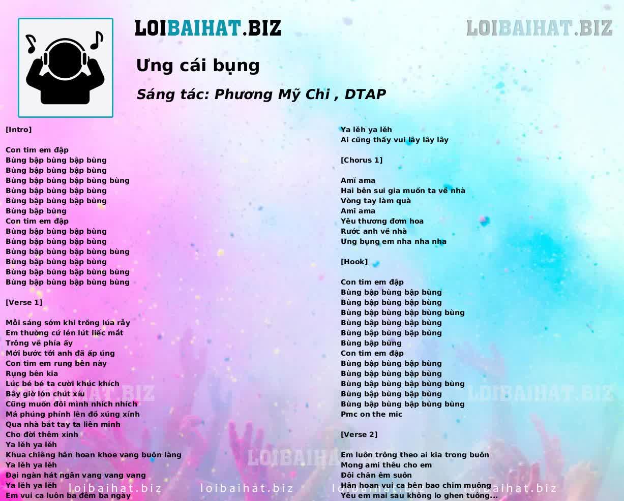 Ưng cái bụng