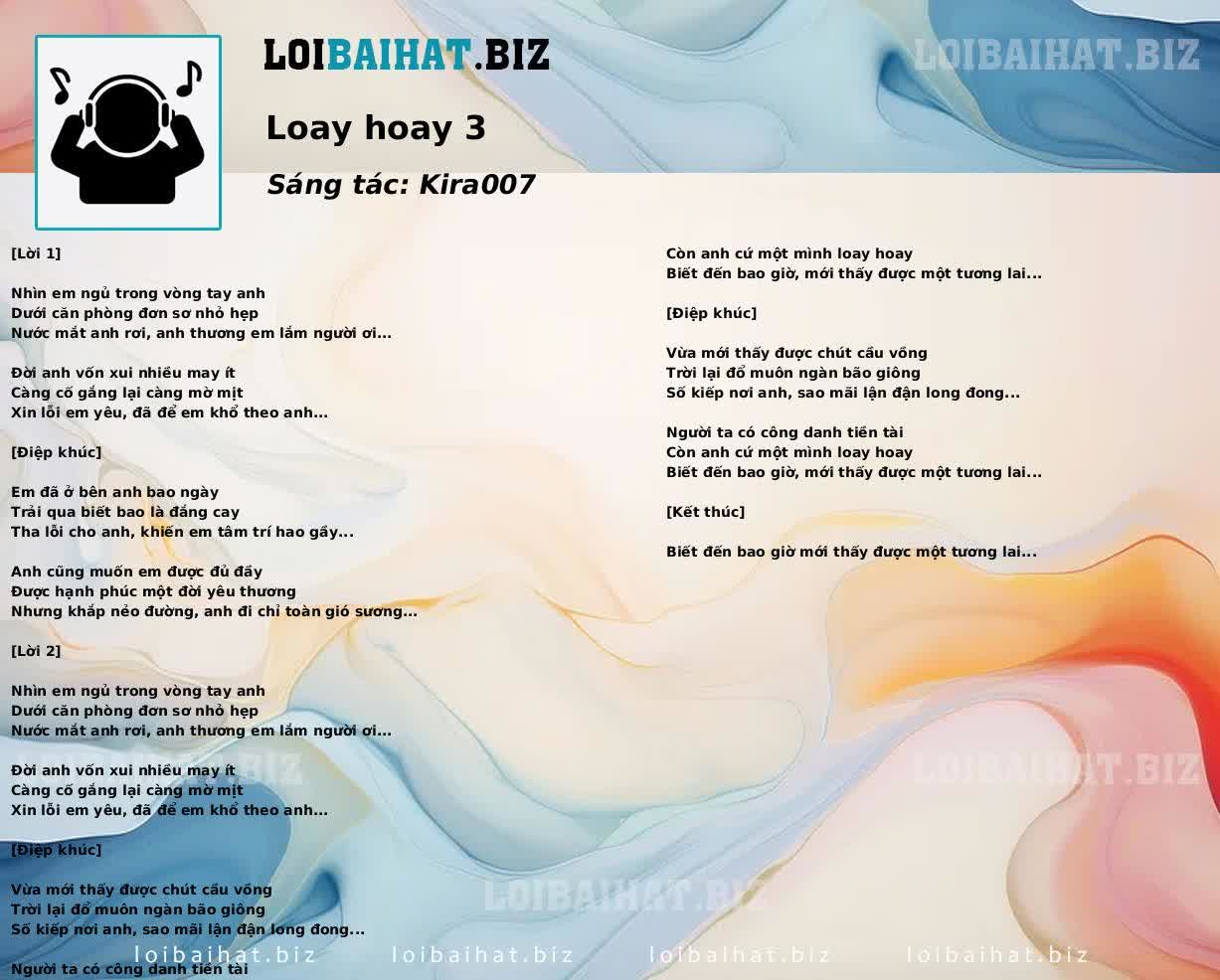 Loay hoay 3