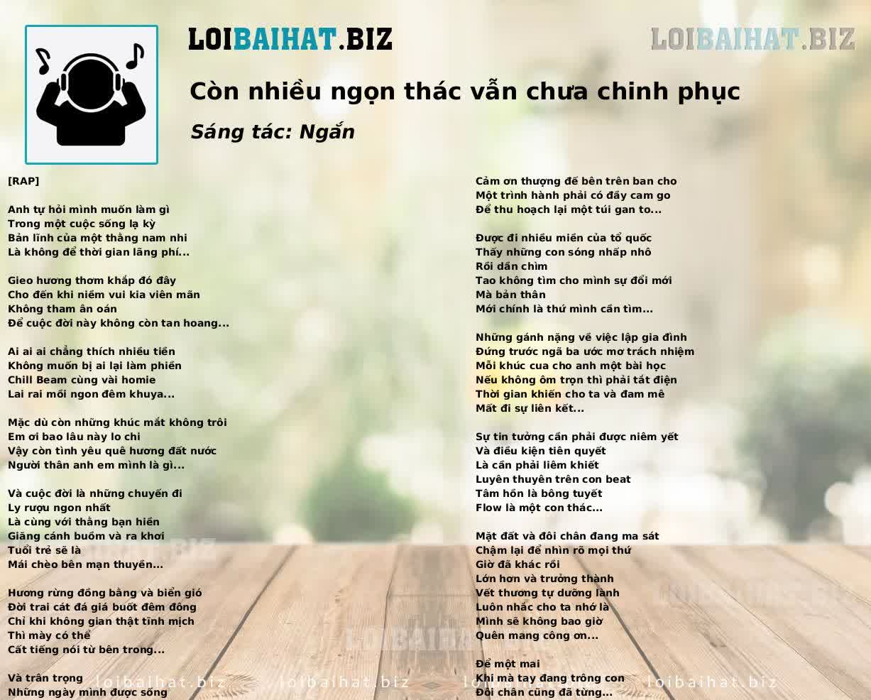 Còn nhiều ngọn thác vẫn chưa chinh phục