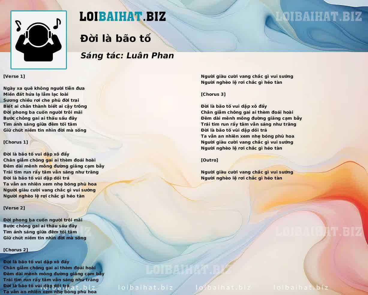 Đời là bão tố