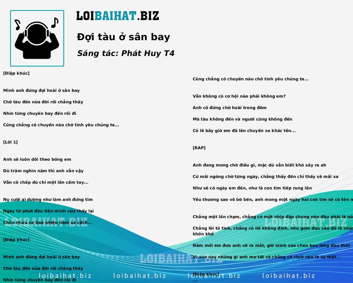 Đợi tàu ở sân bay