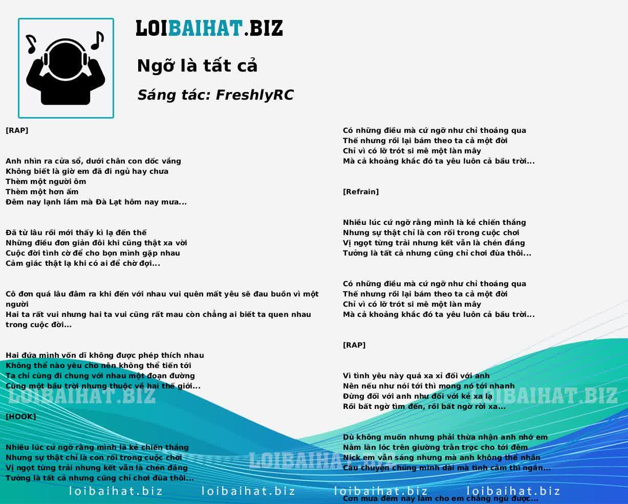 Ngỡ là tất cả