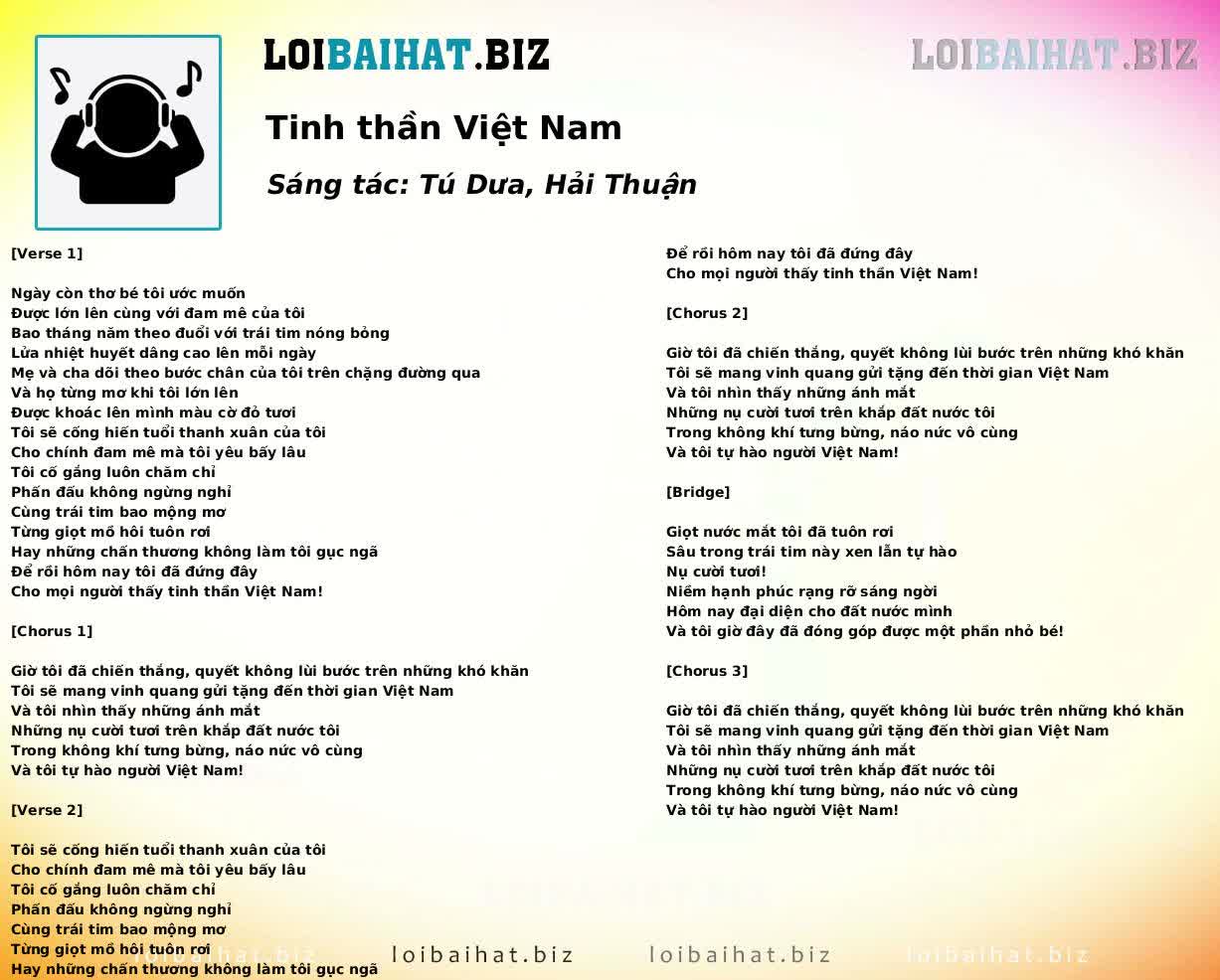 Tinh thần Việt Nam