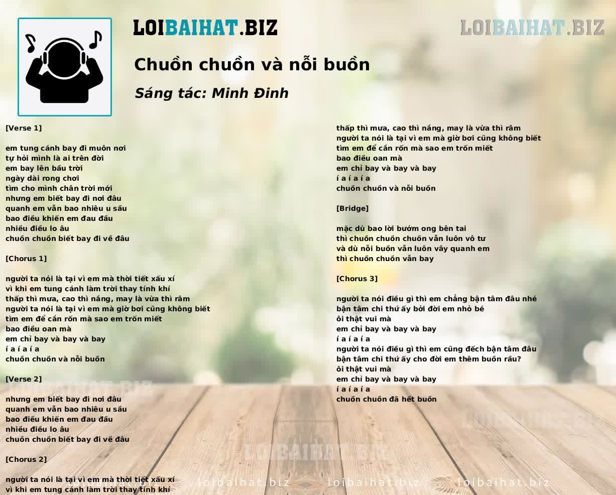 Chuồn chuồn và nỗi buồn