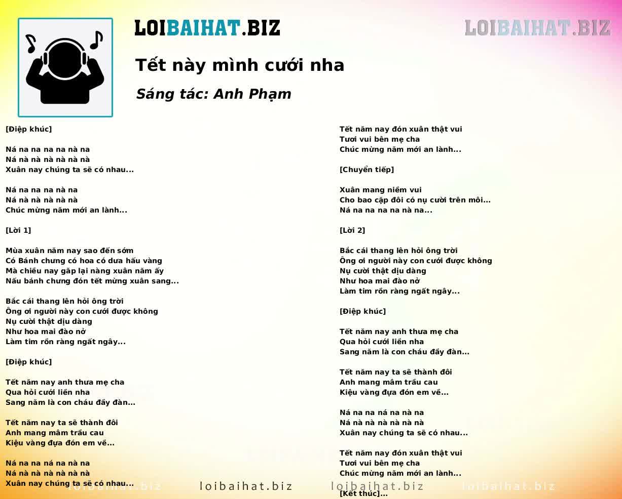 Tết này mình cưới nha