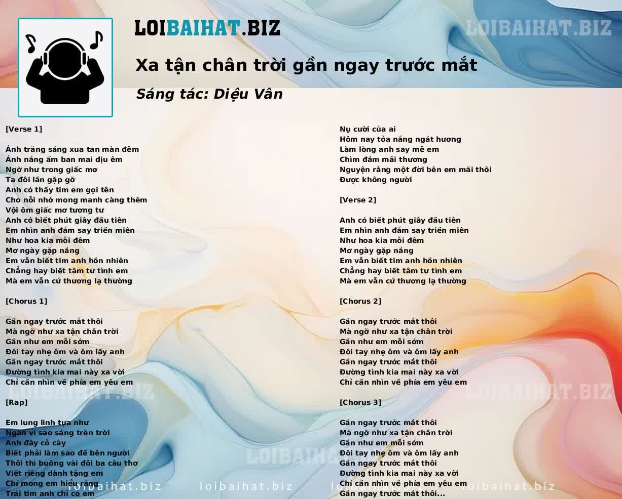 Xa tận chân trời gần ngay trước mắt