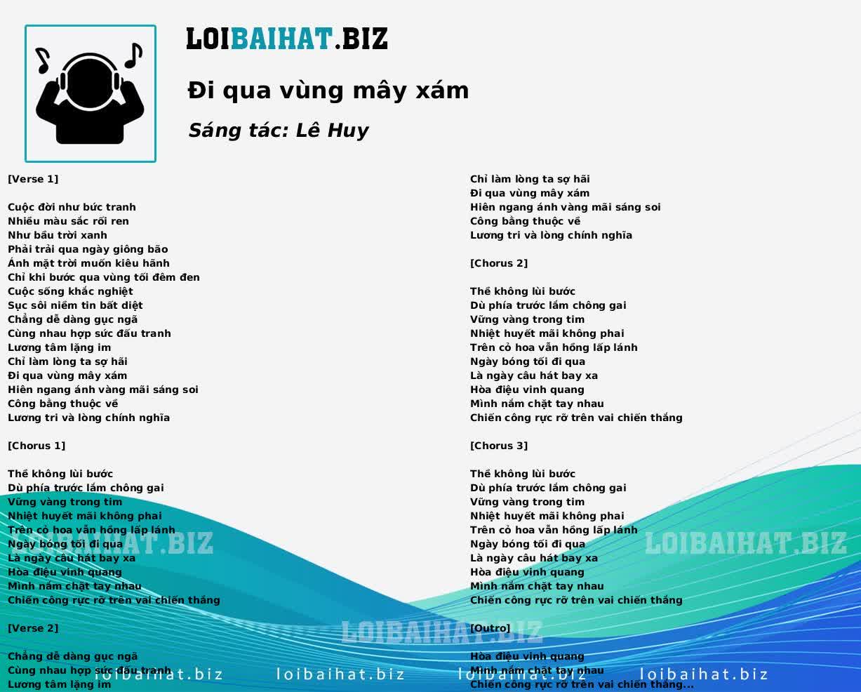 Đi qua vùng mây xám