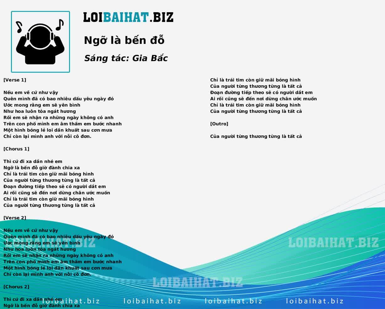 Ngỡ là bến đỗ