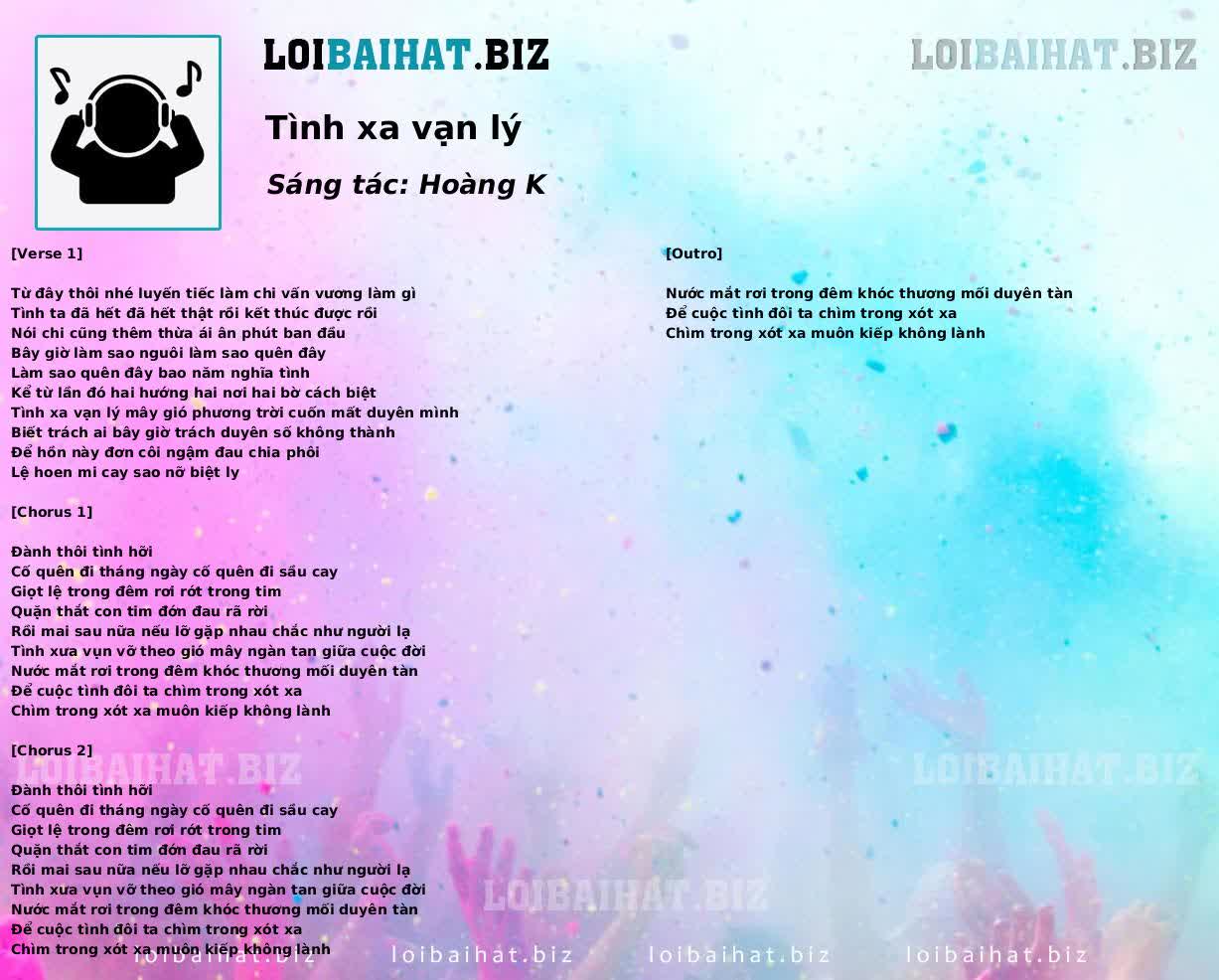 Tình xa vạn lý