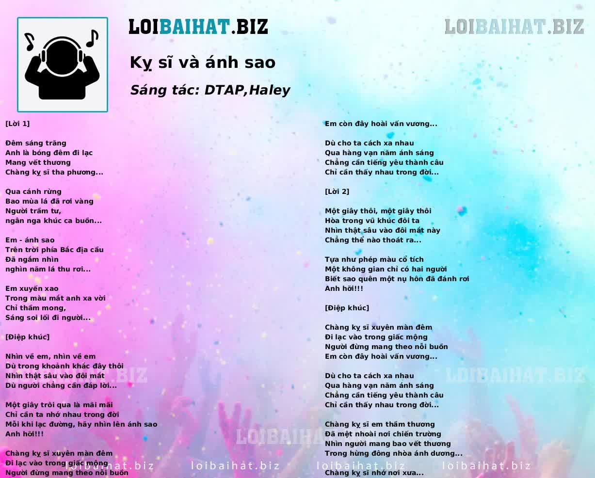 Kỵ sĩ và ánh sao