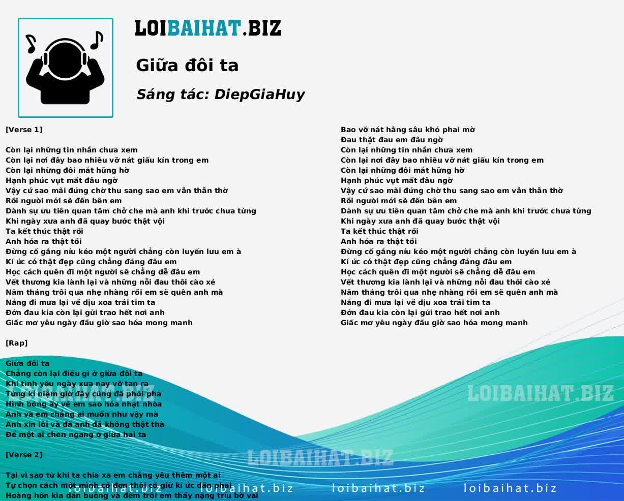 Giữa đôi ta