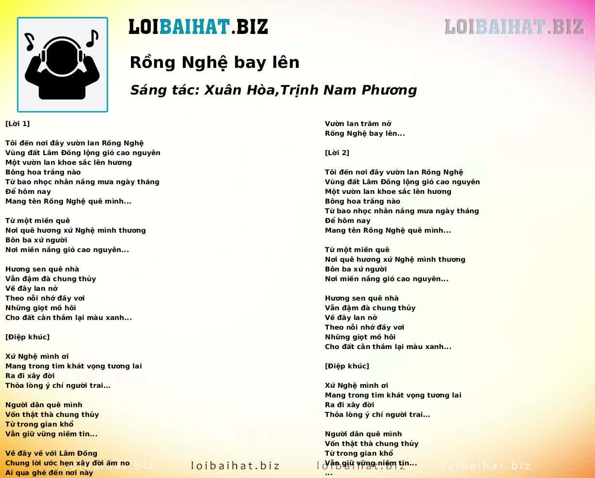 Rồng Nghệ bay lên