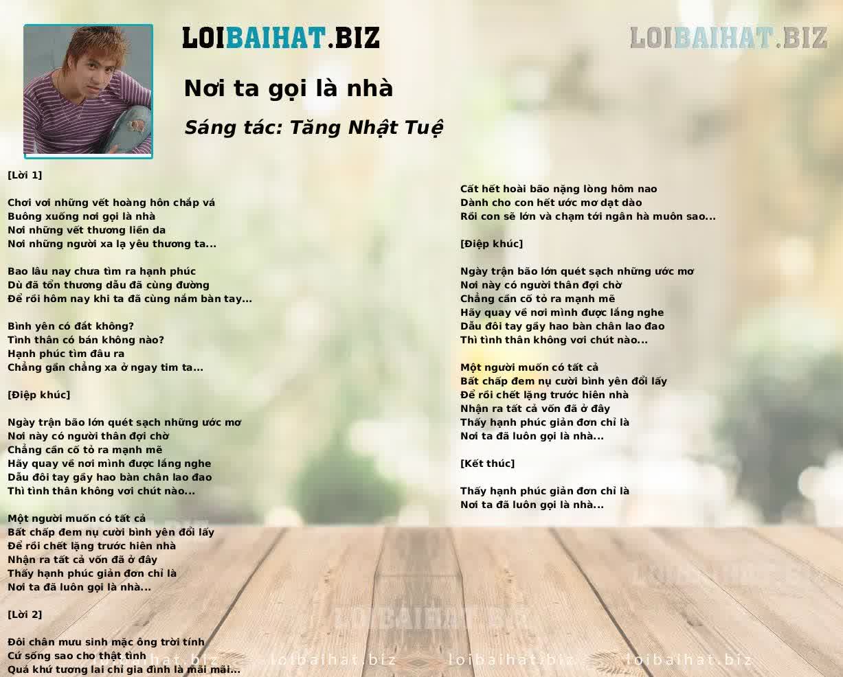 Nơi ta gọi là nhà