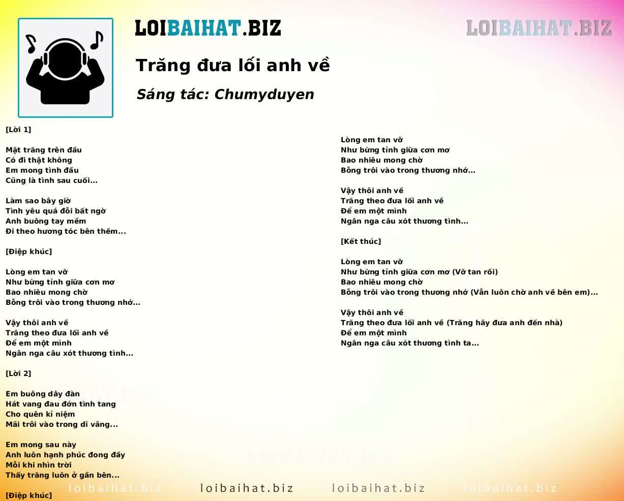 Trăng đưa lối anh về