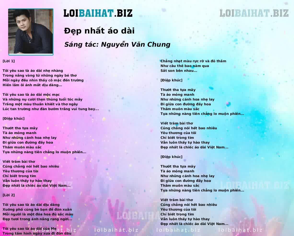 Đẹp nhất áo dài