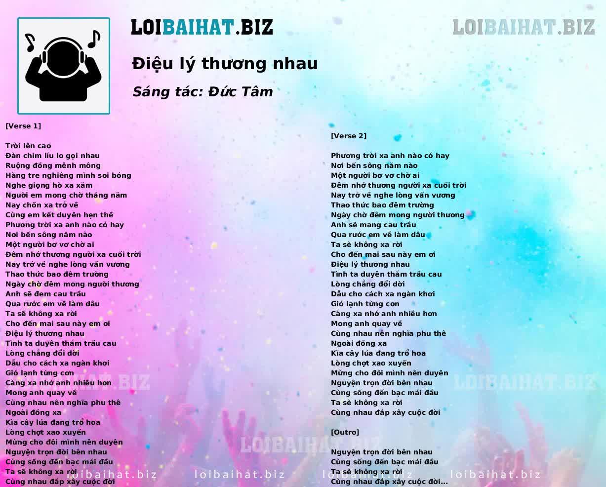 Điệu lý thương nhau