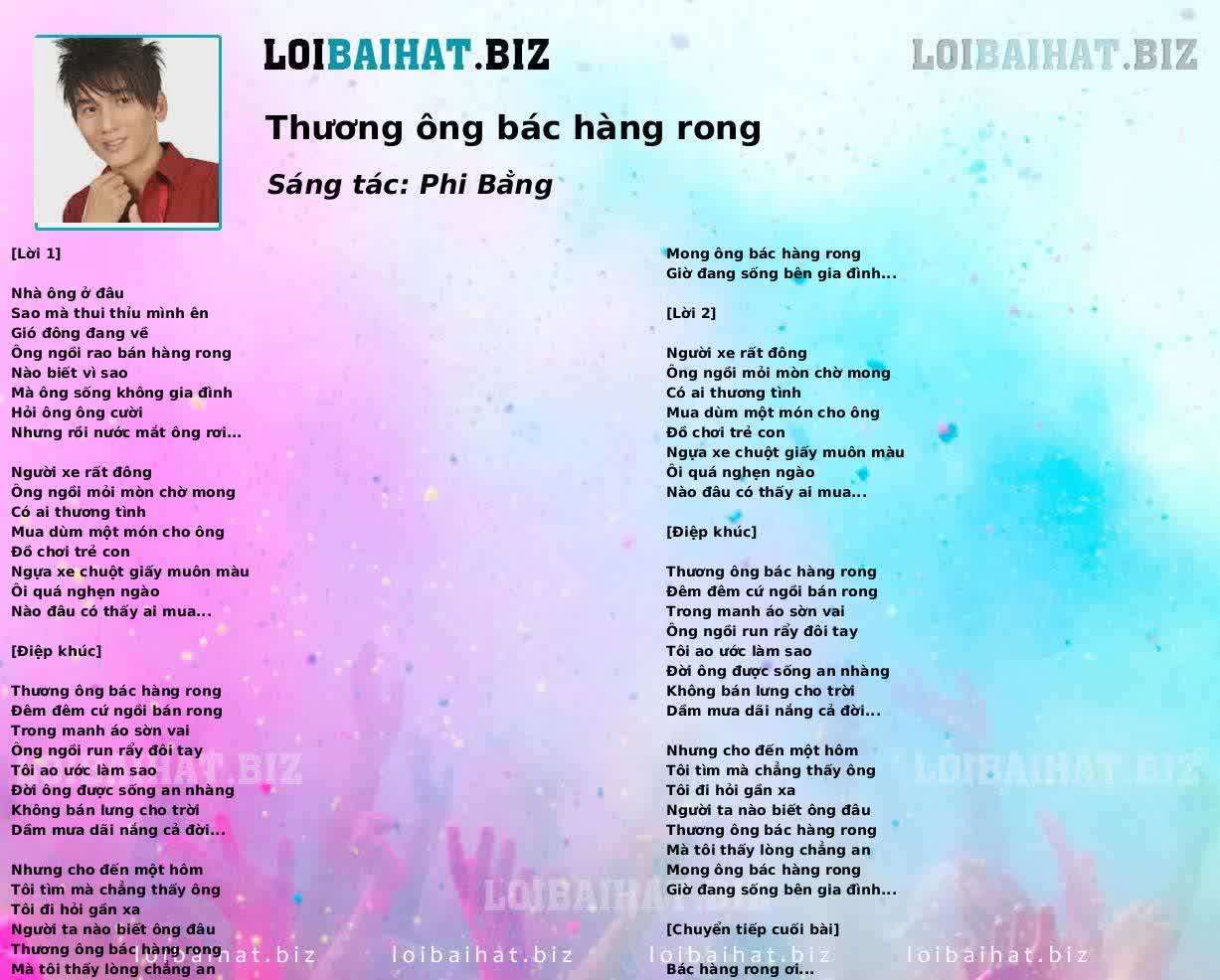 Thương ông bác hàng rong