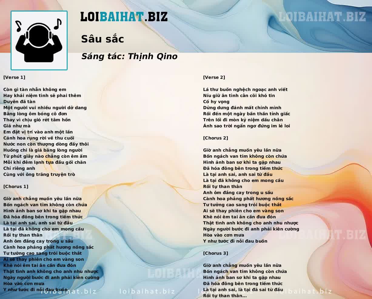 Sâu sắc