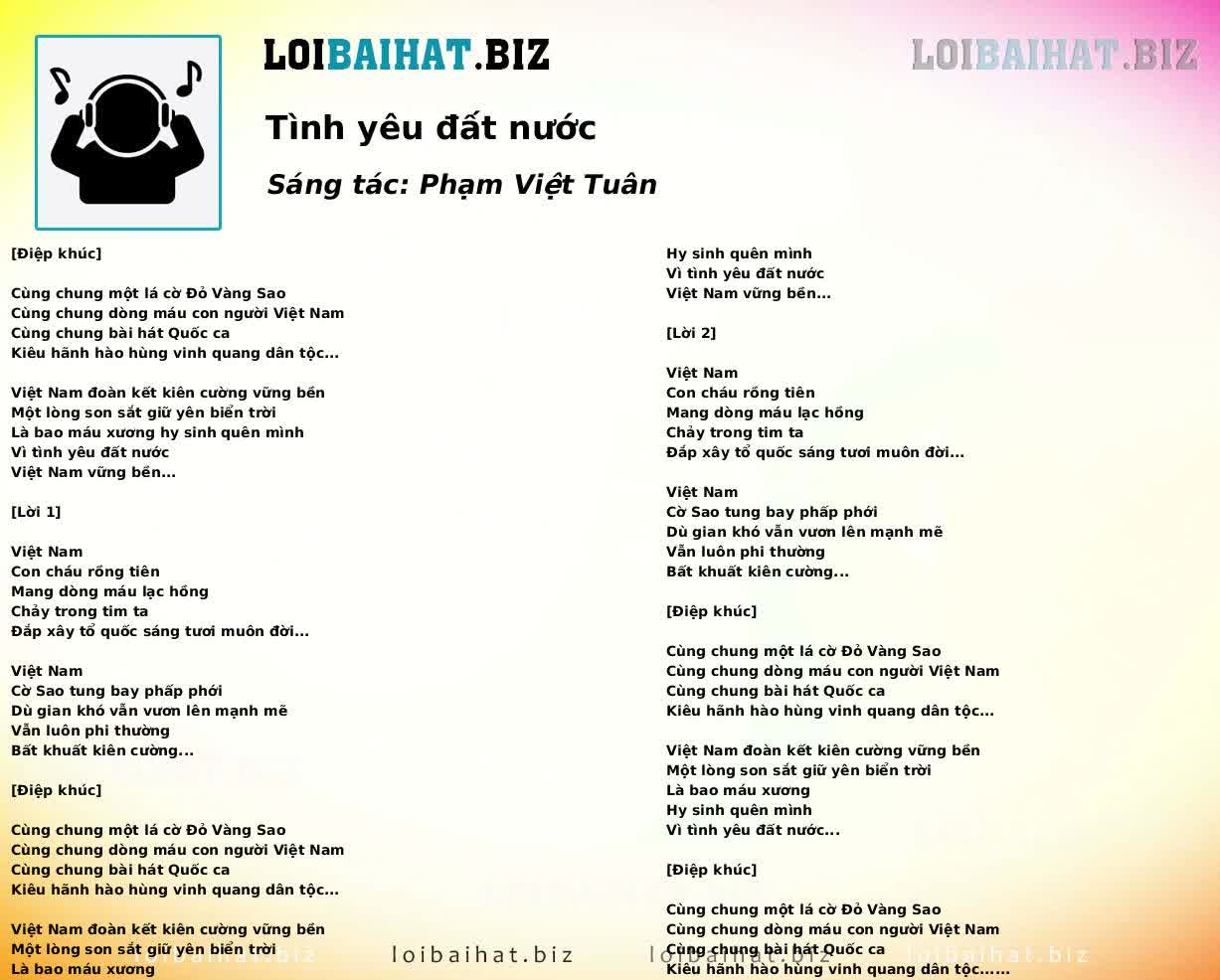 Tình yêu đất nước