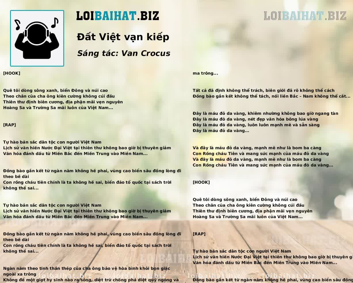 Đất Việt vạn kiếp