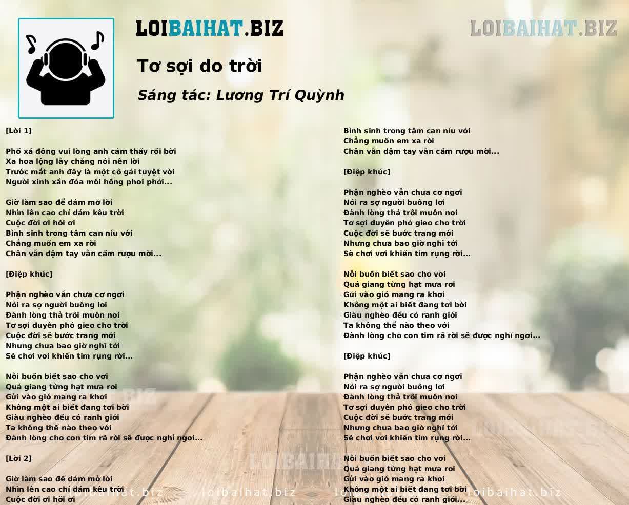 Tơ sợi do trời