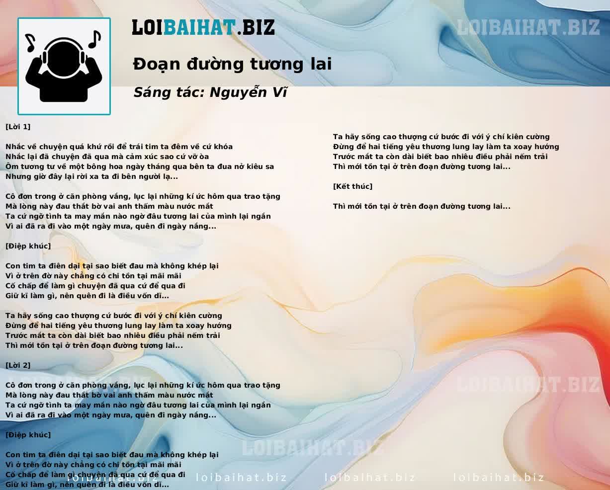 Đoạn đường tương lai