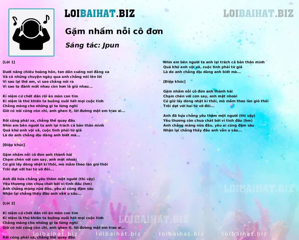 Gặm nhấm nỗi cô đơn