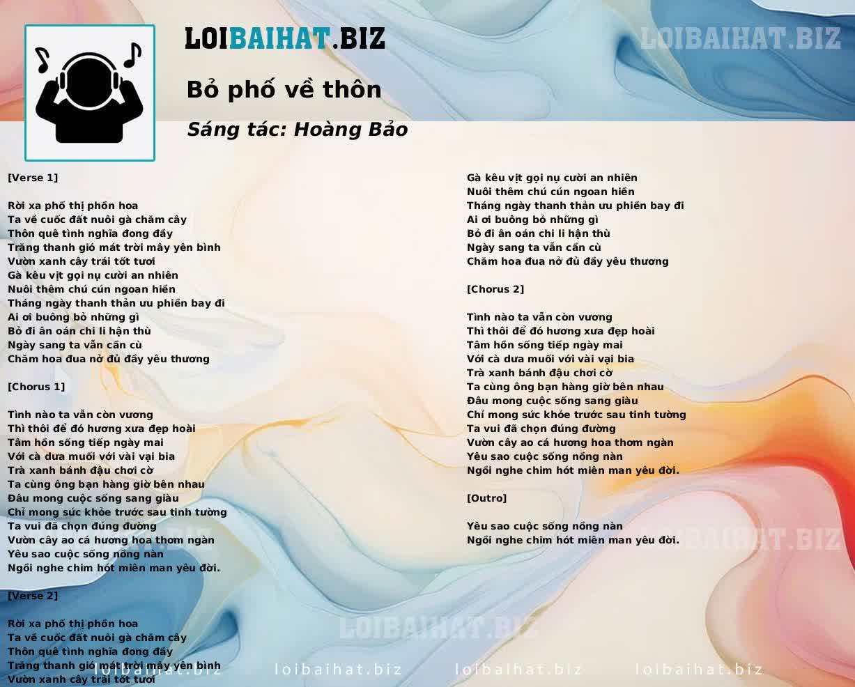 Bỏ phố về thôn