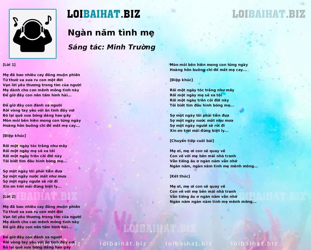 Ngàn năm tình mẹ