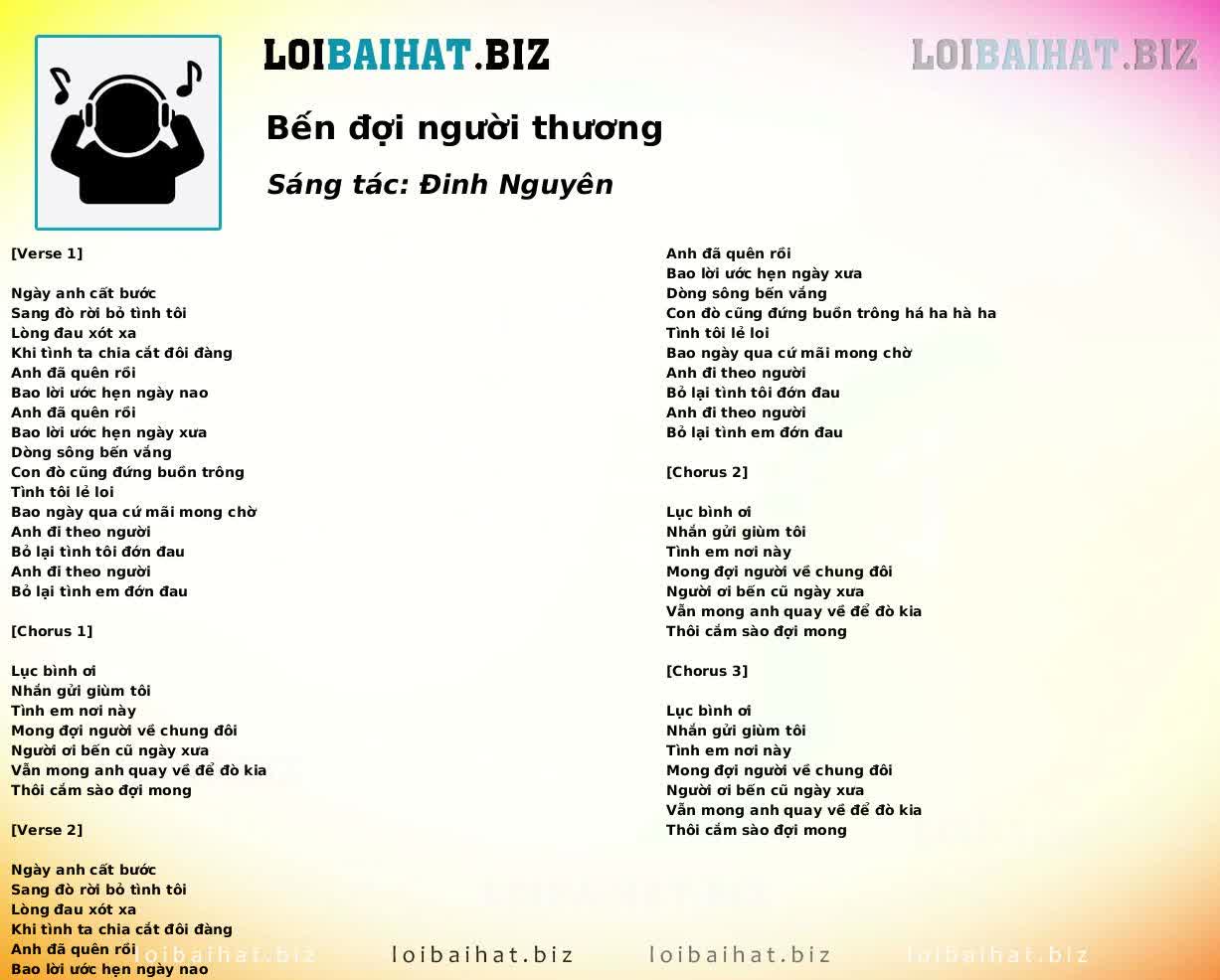 Bến đợi người thương