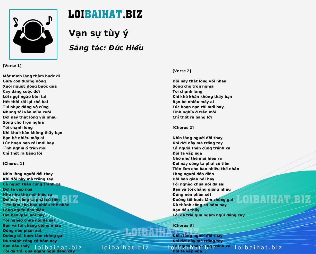 Vạn sự tùy ý