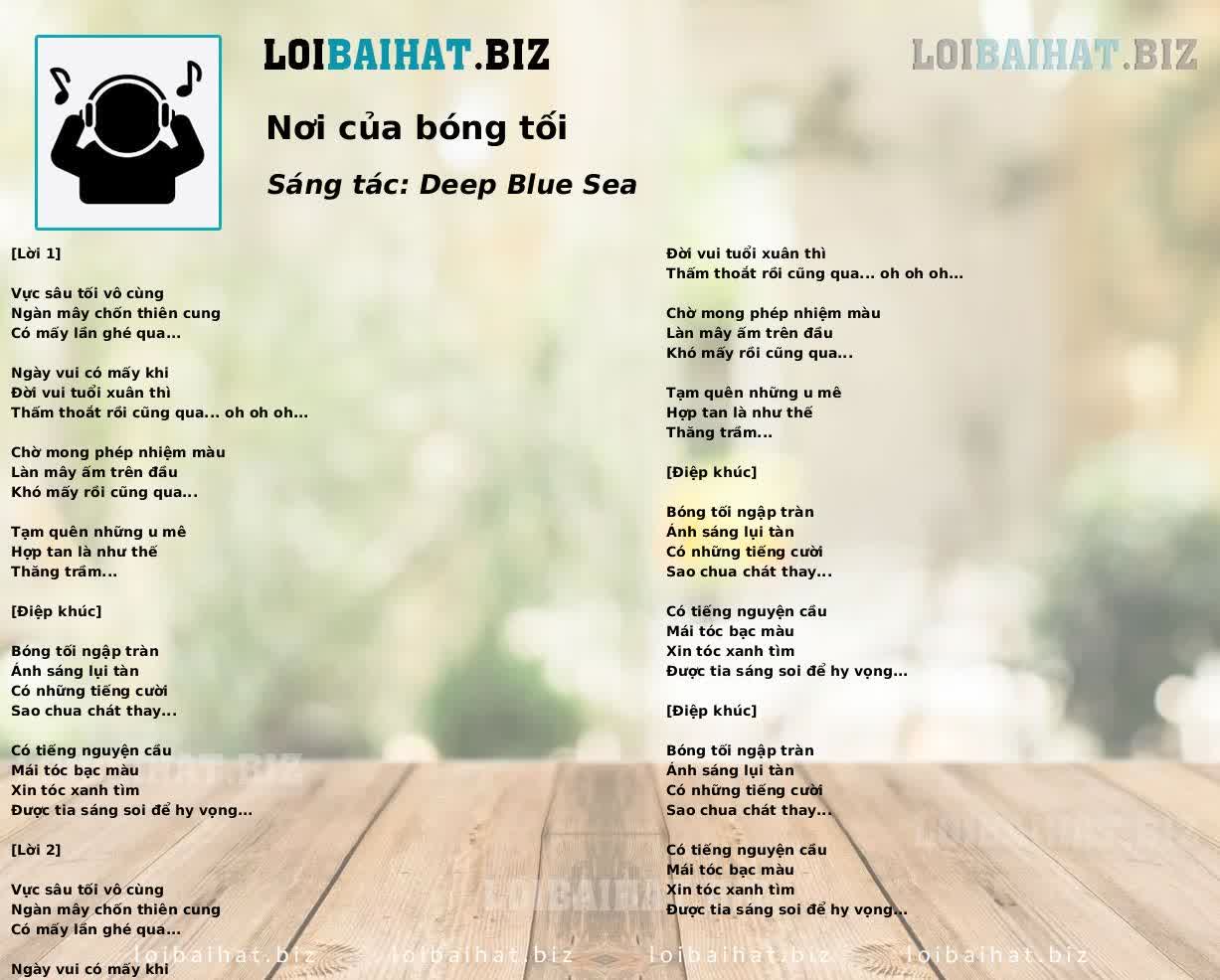 Nơi của bóng tối