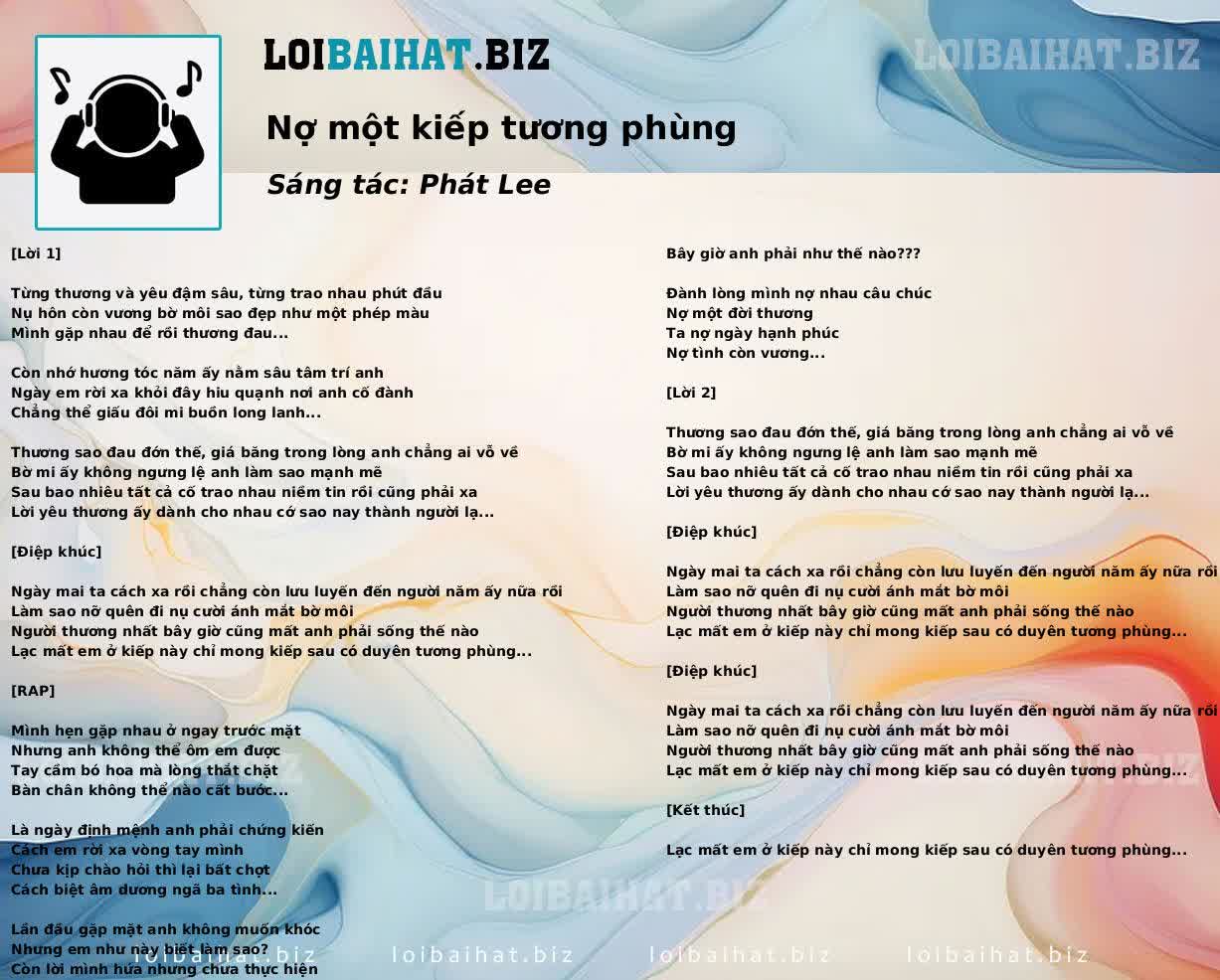 Nợ một kiếp tương phùng