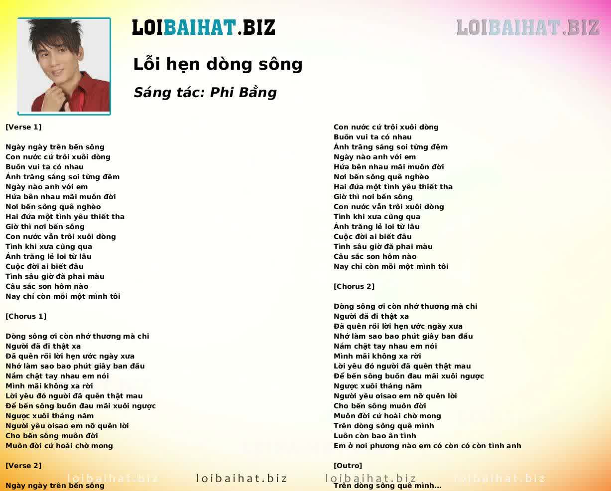 Lỗi hẹn dòng sông