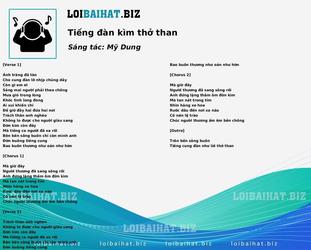 Tiếng đàn kìm thở than