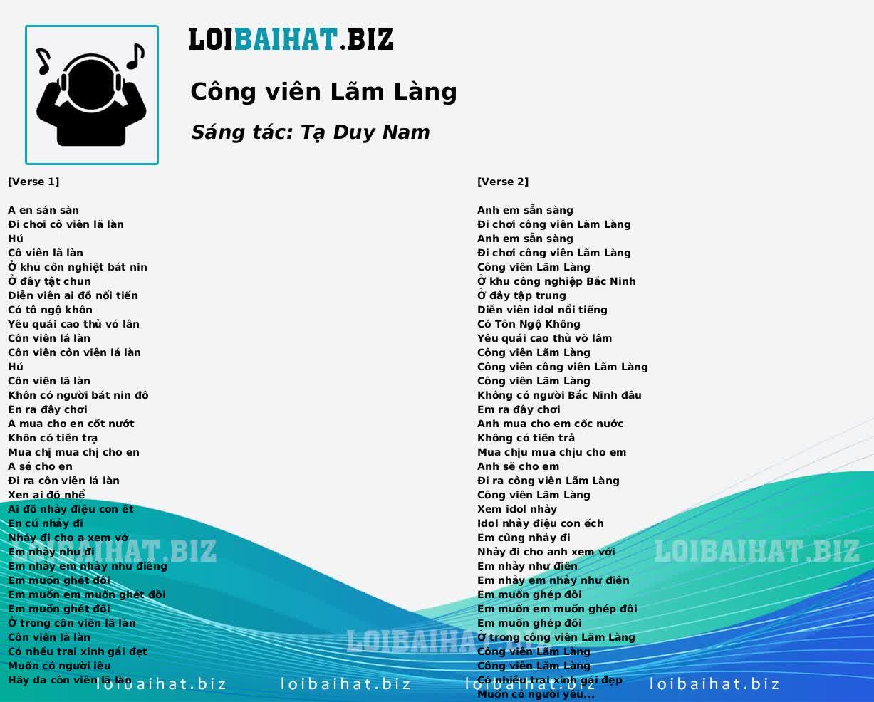 Công viên Lãm Làng