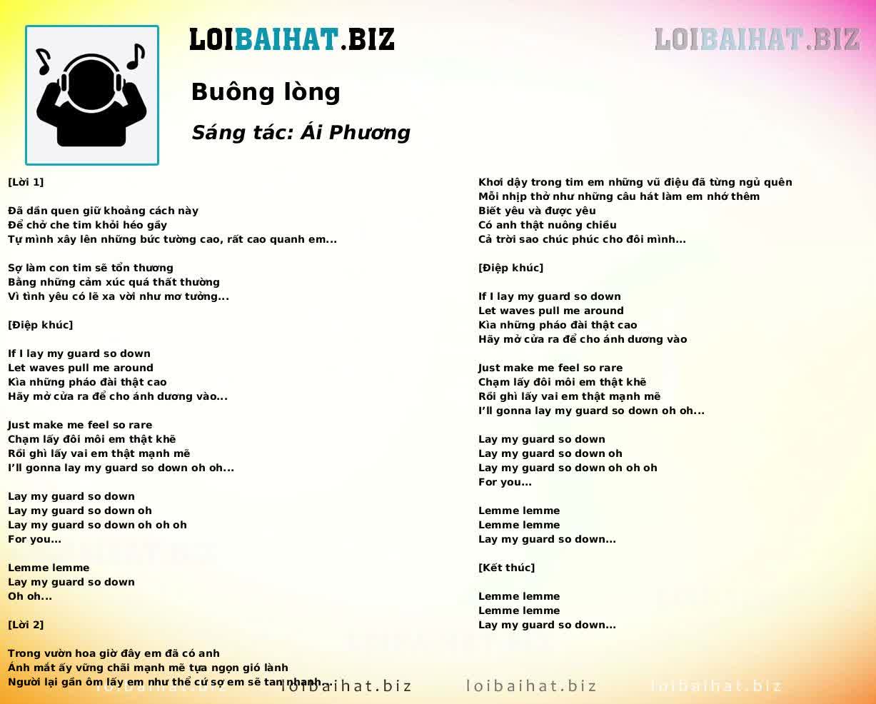 Buông lòng