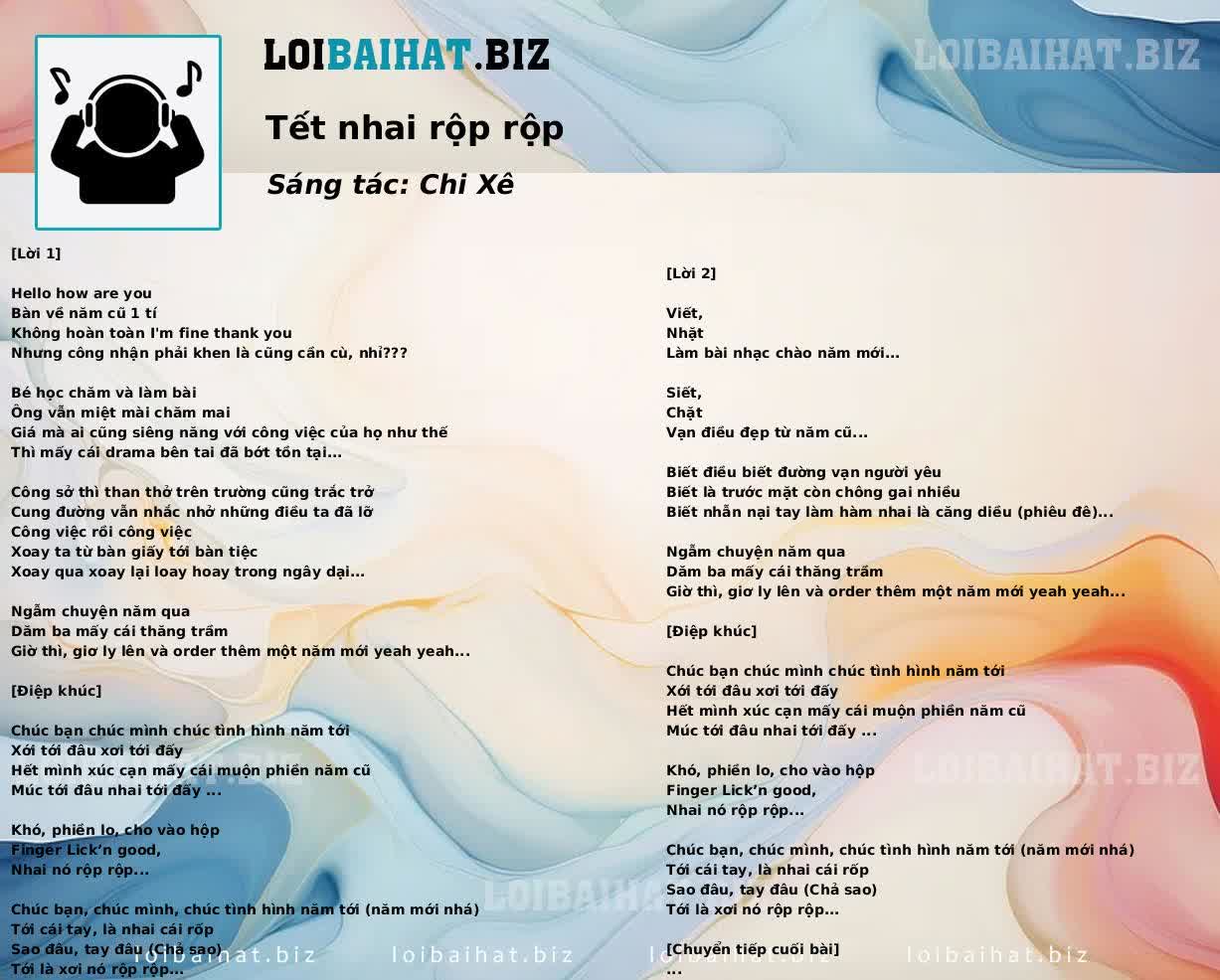 Tết nhai rộp rộp